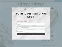Tablet Screenshot of mirrormirrorvt.com